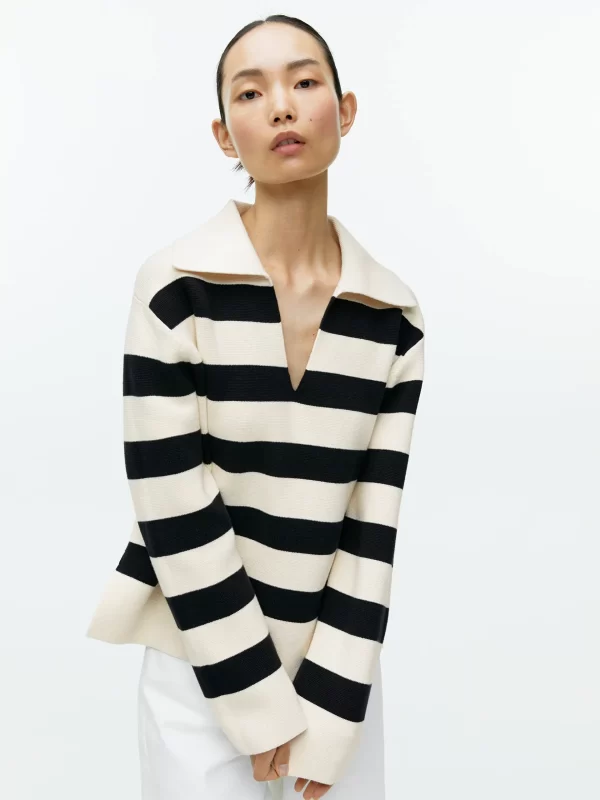 Striped Cotton Jumper