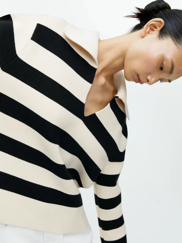 Striped Cotton Jumper - Image 4