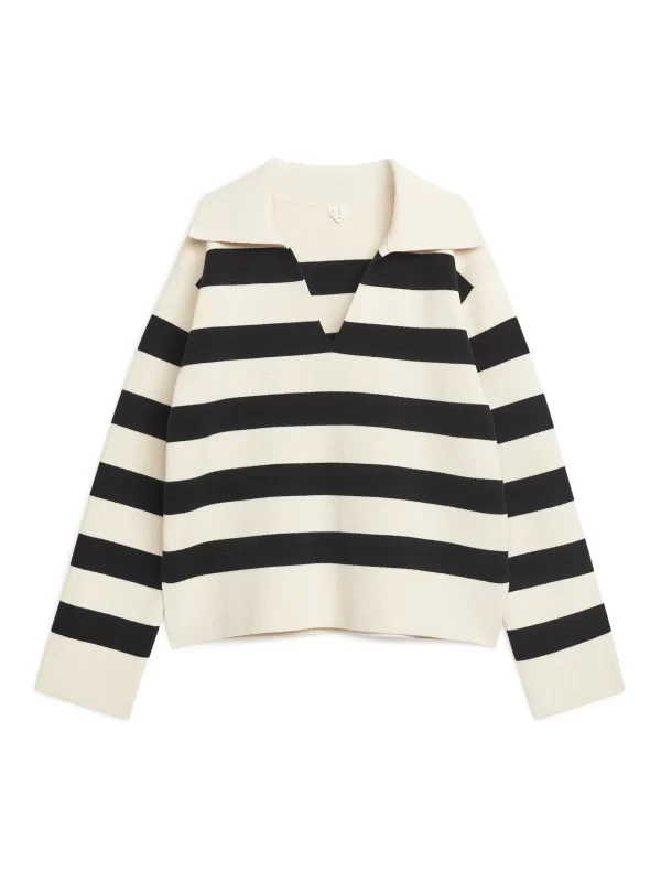Striped Cotton Jumper - Image 6