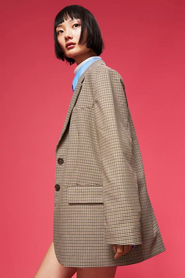 Oversized Single-breasted Jacket - Image 4