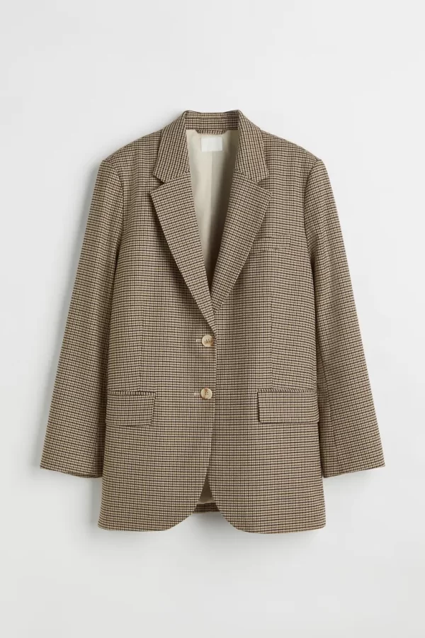 Oversized Single-breasted Jacket - Image 7