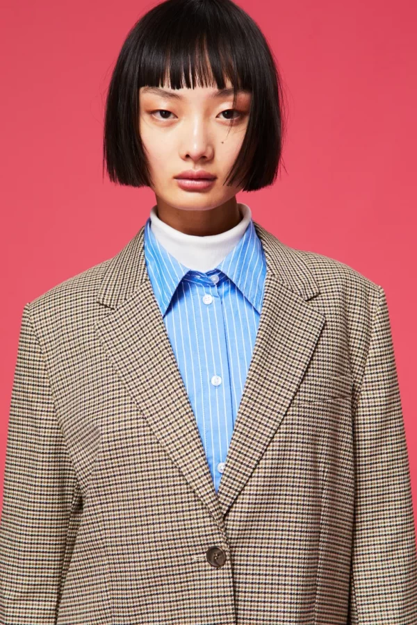 Oversized Single-breasted Jacket - Image 9