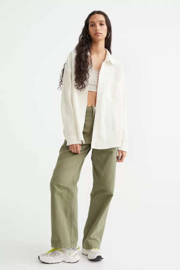 Oversized Corduroy Shirt